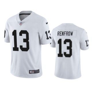 Men's #13 Hunter Renfrow Las Vegas Raiders Vapor Limited Jersey Stitched White
