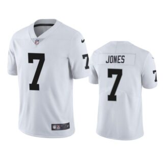 Men's #7 Zay Jones Las Vegas Raiders Vapor Limited Jersey Stitched White