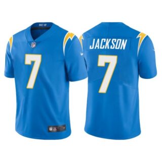 Youth Los Angeles Chargers J.C. Jackson Powder Blue Vapor Limited Stitched Jersey