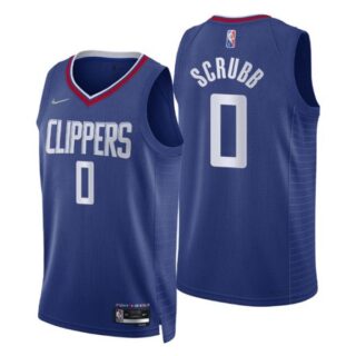 Men's Jay Scrubb Los Angeles Clippers 75th Anniversary Diamond Jersey