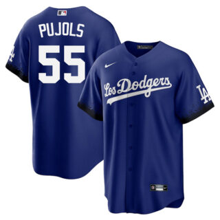 Youth Albert Pujols Los Angeles Dodgers 2021 City Connect Stitched Jersey