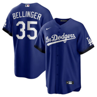 Men's - Cool Base Cody Bellinge Los Angeles Dodgers 2021 City Connect Stitched Jersey