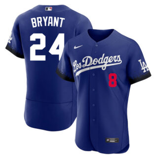 Men's - Flex Base Kobe Bryant Los Angeles Dodgers 2021 City Connect Stitched Jersey