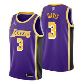 Men's Anthony Davis Los Angeles Lakers 75th Anniversary Diamond Jersey