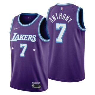 Men's Carmelo Anthony Los Angeles Lakers 75th Anniversary Diamond Jersey