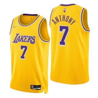 Men's Carmelo Anthony Los Angeles Lakers 75th Anniversary Diamond Jersey