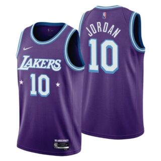 Men's Deandre Jordan Los Angeles Lakers 75th Anniversary Diamond Jersey