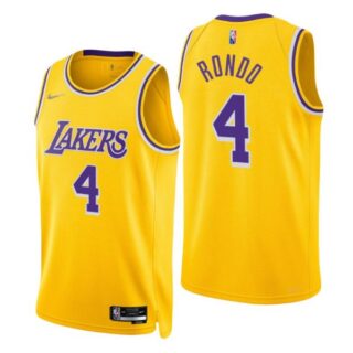 Men's Rajon Rondo Los Angeles Lakers 75th Anniversary Diamond Jersey
