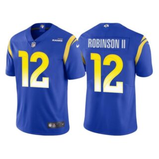 Men's Los Angeles Rams Allen Robinson Royal Vapor Limited Stitched Jersey