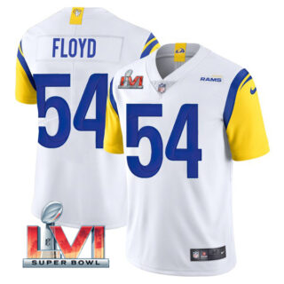 Men's Leonard Floyd Los Angeles Rams 2022 Super Bowl LVI Vapor Limited Stitched Jersey White