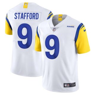 Men's Matthew Stafford Los Angeles Rams Vapor Limited White Jersey Stitched White