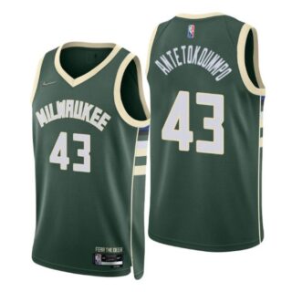 Men's Thanasis Antetokounmpo Milwaukee Bucks 75th Anniversary Diamond Jersey