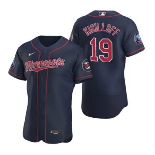 Men's Alex Kirilloff Minnesota Twins Flex Base Jersey Navy