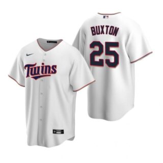 Men's Byron Buxton Minnesota Twins Cool Base Jersey White