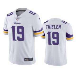 Men's Adam Thielen Minnesota Vikings Vapor Limited Stitched Jersey White