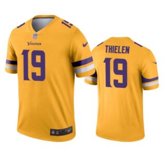 Men's Adam Thielen Minnesota Vikings Limited Stitched Jersey Yellow