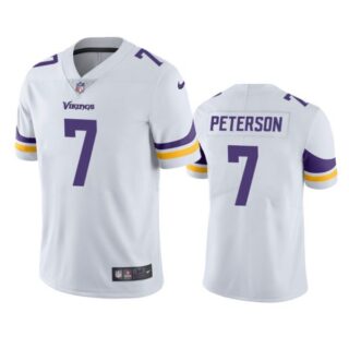 Men's Patrick Peterson Minnesota Vikings Vapor Limited Stitched Jersey White