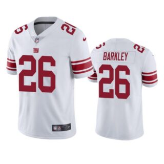 Men's #26 Saquon Barkley New York Giants Limited Stitched Jersey White