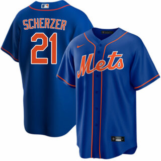 Men's Max Scherzer New York Mets Cool Base Jersey - Royal