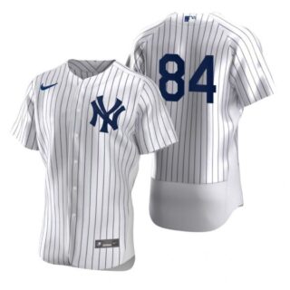 Men's Albert Abreu New York Yankees Flex Base Jersey White
