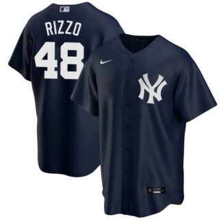 Men's Anthony Rizzo New York Yankees Cool Base Jersey - Stitched Navy