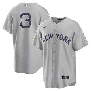 Men's - Cool Base New York Yankees #3 Babe Ruth Field of Dreams Throwback Jersey Stitched