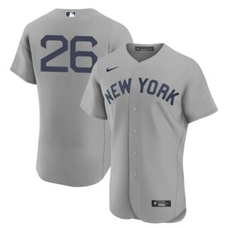 Men's - Flex Base New York Yankees #26 DJ LeMahieu Field of Dreams Throwback Jersey Stitched