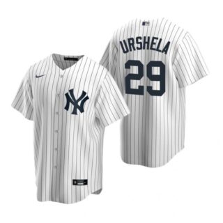 Men's Gio Urshela New York Yankees Cool Base Jersey White