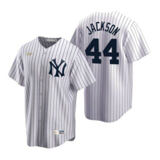 Men's Reggie Jackson New York Yankees Cool Base Jersey White