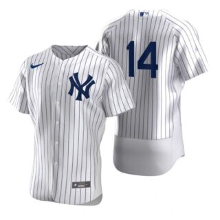 Men's Tyler Wade New York Yankees Flex Base Jersey White