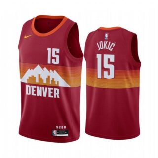 Men's Nikola Jokić Denver Nuggets Basketball Jersey Orange
