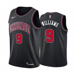 Men's Patrick Williams Chicago Bulls Basketball Jersey Black