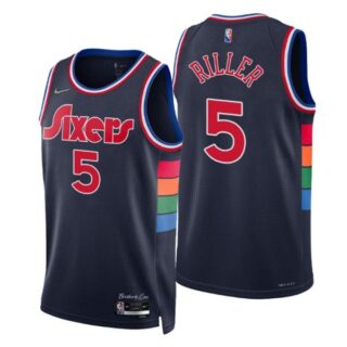 Men's Grant Riller Philadelphia 76ers 75th Anniversary Diamond Jersey