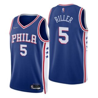 Men's Grant Riller Philadelphia 76ers 75th Anniversary Diamond Jersey