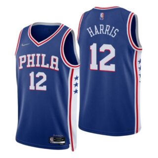 Men's Tobias Harris Philadelphia 76ers 75th Anniversary Diamond Jersey