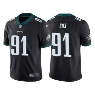 Youth Philadelphia Eagles Fletcher Cox Black Vapor Limited Stitched Jersey