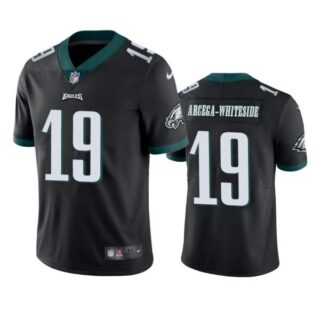 Men's JJ Arcega-Whiteside Philadelphia Eagles Vapor Limited Jersey Stitched Black