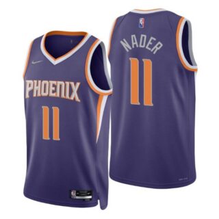 Men's Abdel Nader Phoenix Suns 75th Anniversary Diamond Jersey Purple Icon Editon