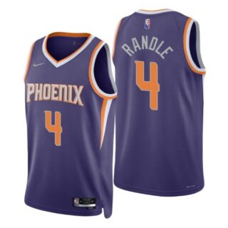 Men's Chasson Randle Phoenix Suns 75th Anniversary Diamond Jersey Purple Icon Editon