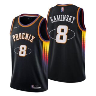Men's Frank Kaminsky Phoenix Suns 75th Anniversary Diamond Jersey Black