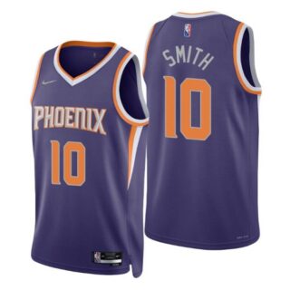 Men's Jalen Smith Phoenix Suns 75th Anniversary Diamond Jersey Purple Icon Editon