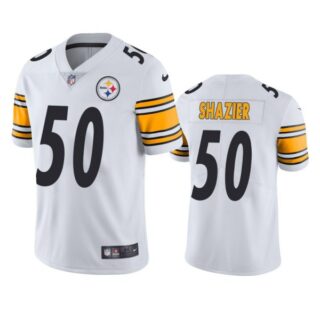 Men's #50 Ryan Shazier Pittsburgh Steelers Vapor Limited Jersey Stitched White