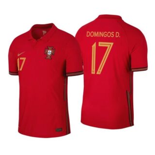 Men's Domingos Duarte Portugal National Red Home Jersey
