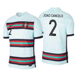 Men's Joao Cancelo Portugal National Teal Away Jersey