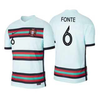 Men's Jose Fonte Portugal National Teal Away Jersey