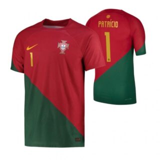 Men's Rui Patricio Portugal National Team Red Home Soccer Jersey 2022-23
