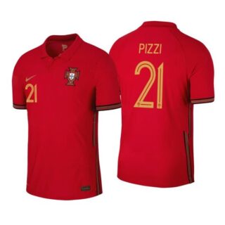 Men's Pizzi Portugal National Red Home Jersey