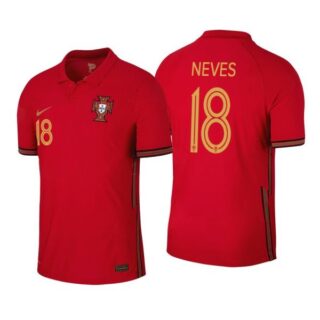 Men's Ruben Neves Portugal National Red Home Jersey
