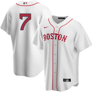Men's Boston Red Sox #7 Christian Vázquez Jersey Cool Base White