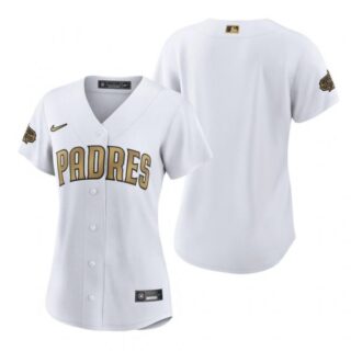 Women's San Diego Padres 2022 MLB All-Star Game White Stitched Jersey